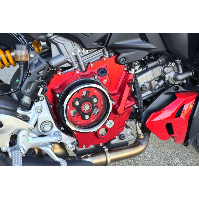 CA511 Carter trasparente per frizioni a olio per Multistrada Panigale Streetfighter Ducati Hypermota