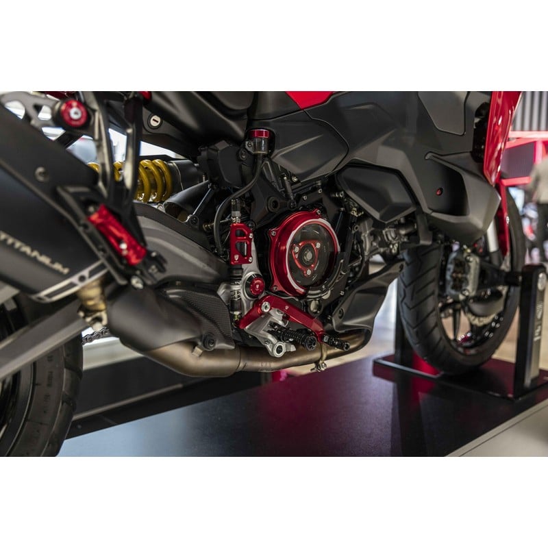 CA511 Clear clutch cover Multistrada Panigale Streetfighter Ducati Hypermotard V2 Sp 2026+ CNC Racin