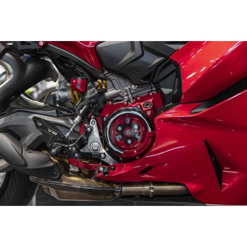 CA511 Carter trasparente per frizioni a olio per Multistrada Panigale Streetfighter Ducati Hypermota