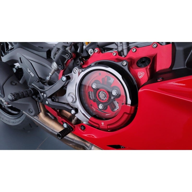CA511 Carter trasparente per frizioni a olio per Multistrada Panigale Streetfighter Ducati Hypermota