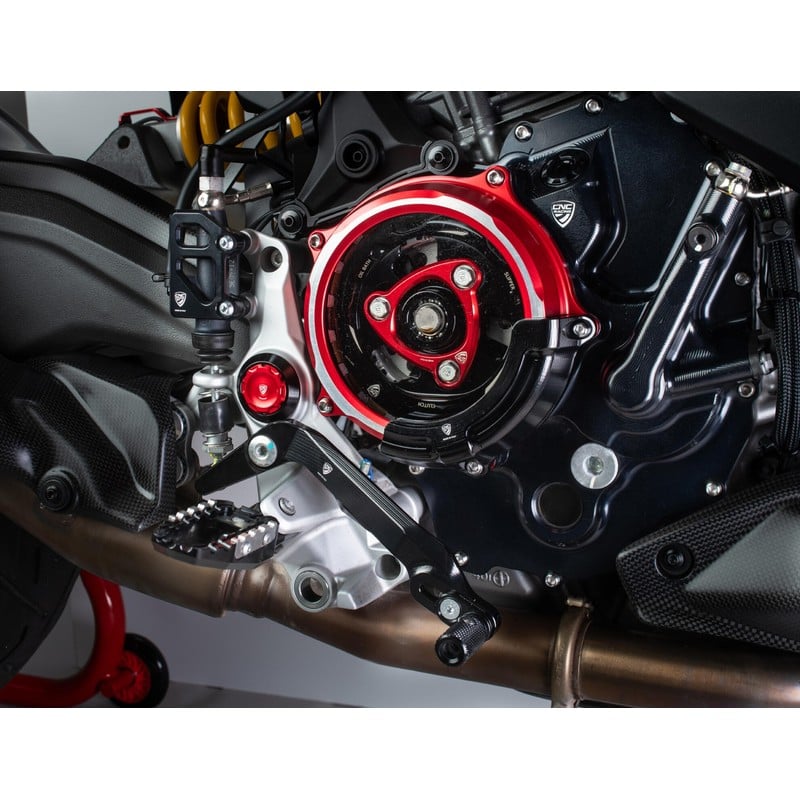 CA511 Clear clutch cover Multistrada Panigale Streetfighter Ducati Hypermotard V2 Sp 2026+ CNC Racin
