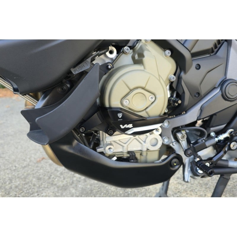Protezione carter alternatore Ducati Multistrada V4 Pikes Peak 2025+ CNC Racing