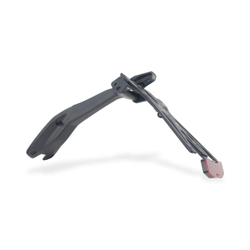 Porta targa in carbonio Panigale regolabile leggero e plug & play Ducati Streetfighter V4 S 2025+ CNC Racing