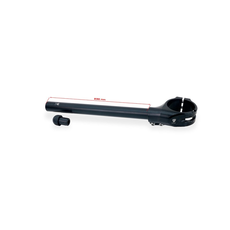SMK02 Clip on kit Ø 53 mm offset 26 mm with steering damper bracket for Ducati Superbike 1199 Paniga
