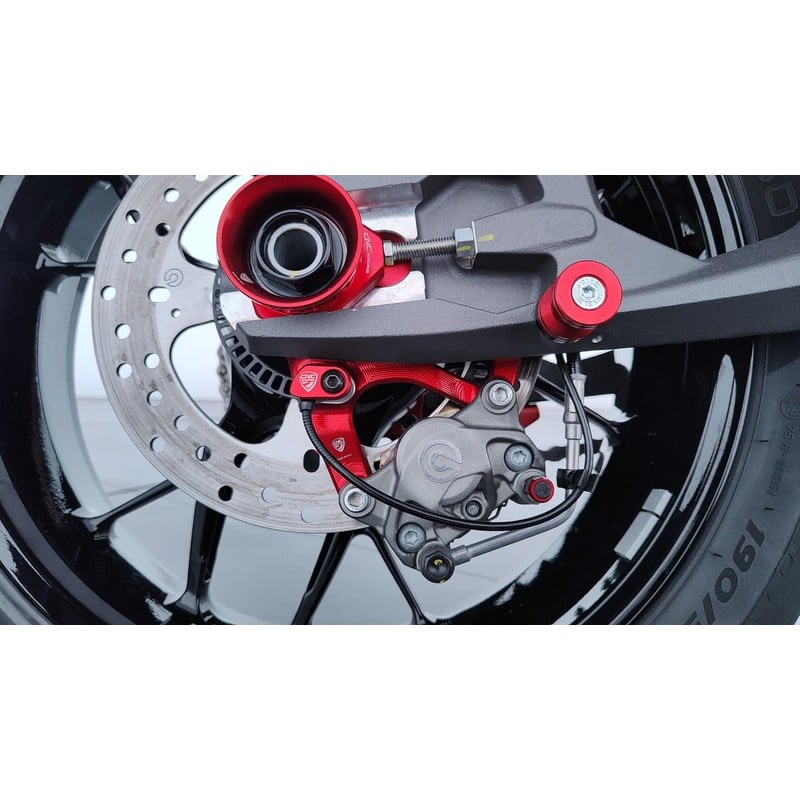 Tamponi protezione ruota posteriore Edizione Race Ducati Hypermotard V2 Sp 2026+ CNC Racing