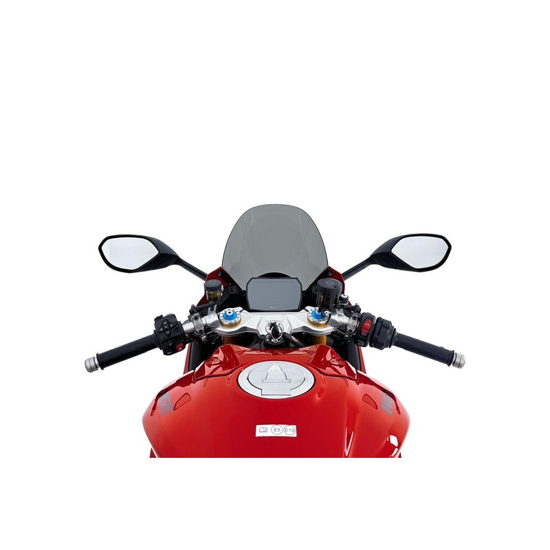 WS308_03 Raised screen Race Dark Smoke Ducati Superbike Panigale V2 My2025 2025+ CNC Racing