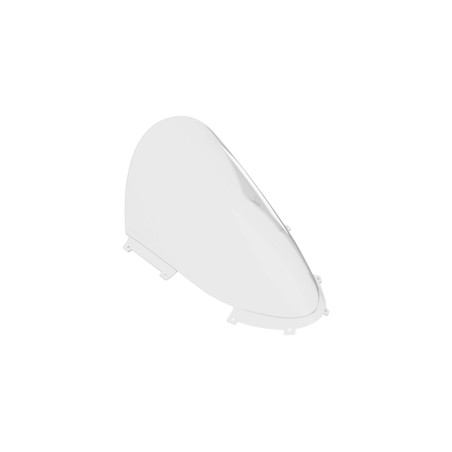 WS308_01 Raised screen Race Clear Ducati Superbike Panigale V2 My2025 2025+ CNC Racing
