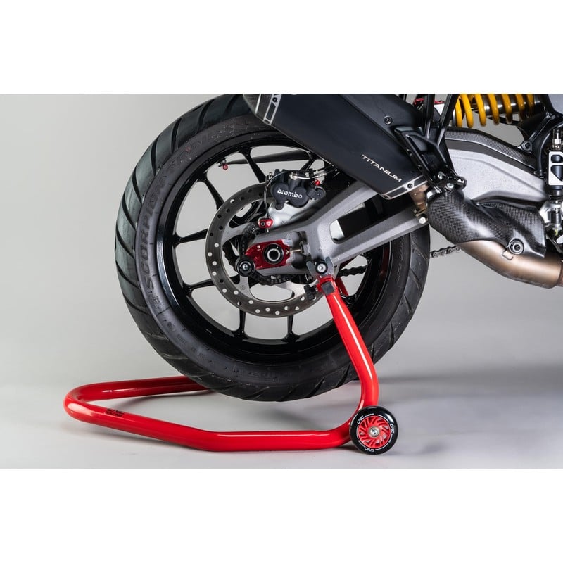 Forchette in acciaio per cavalletto bibraccio supporto stabile kit 2 pz Ducati DUCATI CNC Racing