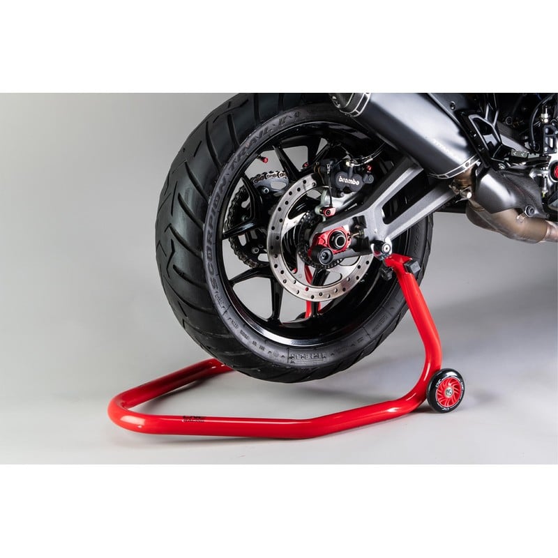 Forchette in acciaio per cavalletto bibraccio supporto stabile kit 2 pz Ducati DUCATI CNC Racing