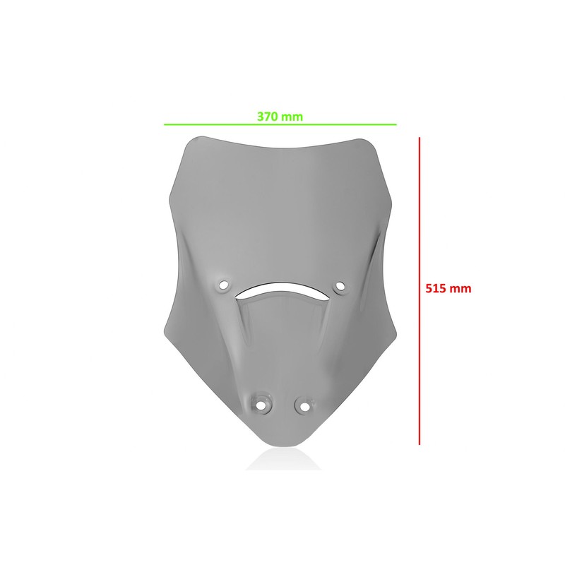 WS371_02 Windscreen Touring Dark Smoke Ducati Multistrada V2 My2025 2025+ CNC Racing