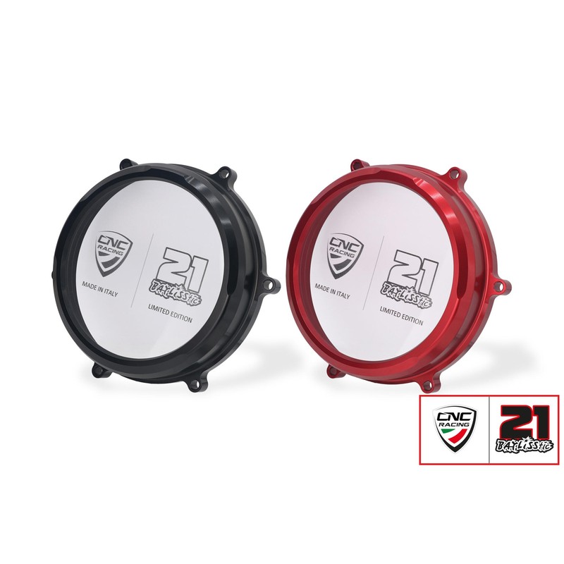 CA200_TB Clear oil bath clutch cover Troy Bayliss Limited Edition Ducati Superbike 1199 Panigale R 2