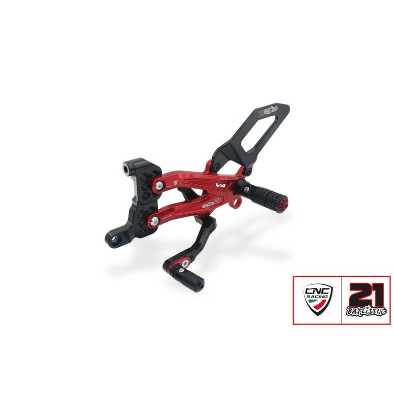 PE406_TB Adjustable rear sets series for S and Speciale Troy Bayliss Limited Edition Ducati Superbik