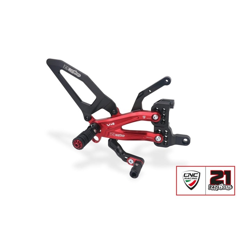PE406_TB Adjustable rear sets series for S and Speciale Troy Bayliss Limited Edition Ducati Superbik