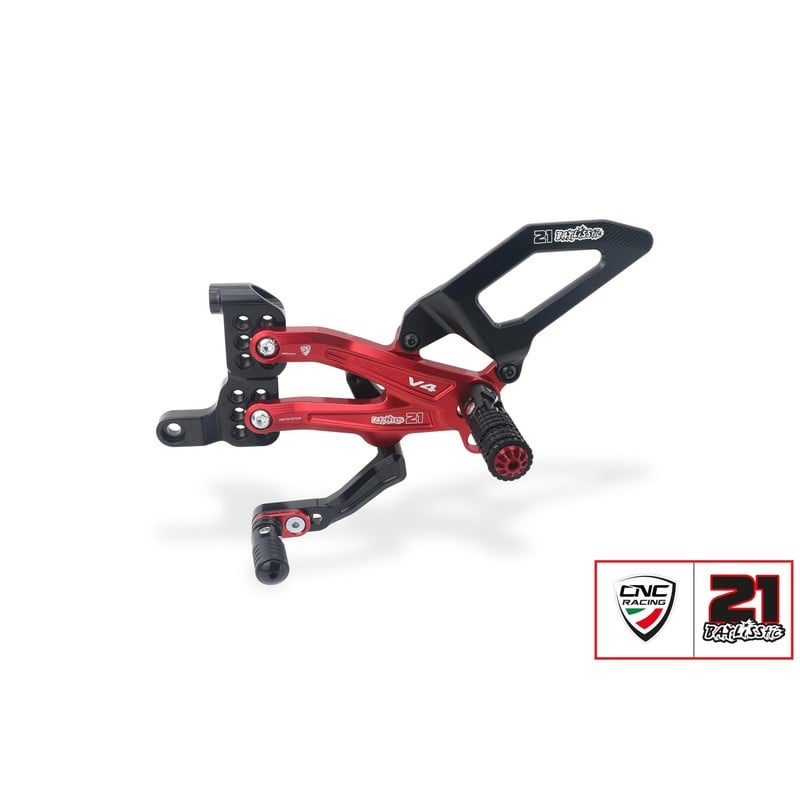 PE406_TB Adjustable rear sets series for S and Speciale Troy Bayliss Limited Edition Ducati Superbik
