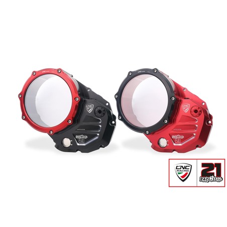 CA501_TB_DUCATI Clear cover oil bath clutch Troy Bayliss Limited Edition Ducati CNC Racing CA501_TB
