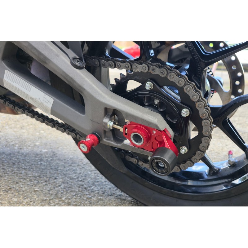 FCA01 Rear Sprocket Flange Cover for ( ) Plug & Play Upgrade Ducati Multistrada V2 My2025 2025+ CNC