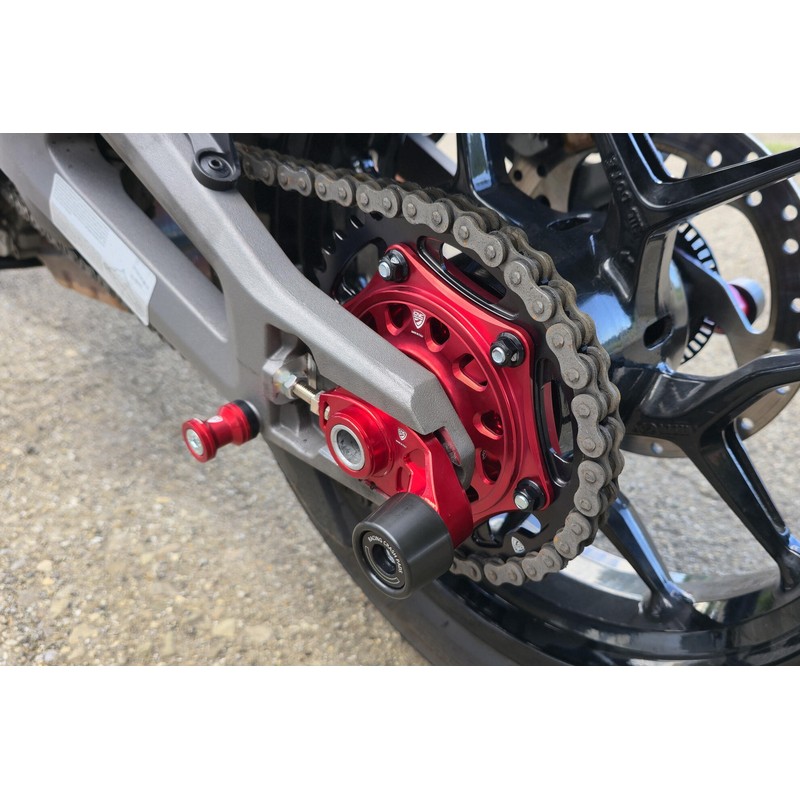 FCA01 Rear Sprocket Flange Cover for ( ) Plug & Play Upgrade Ducati Multistrada V2 My2025 2025+ CNC