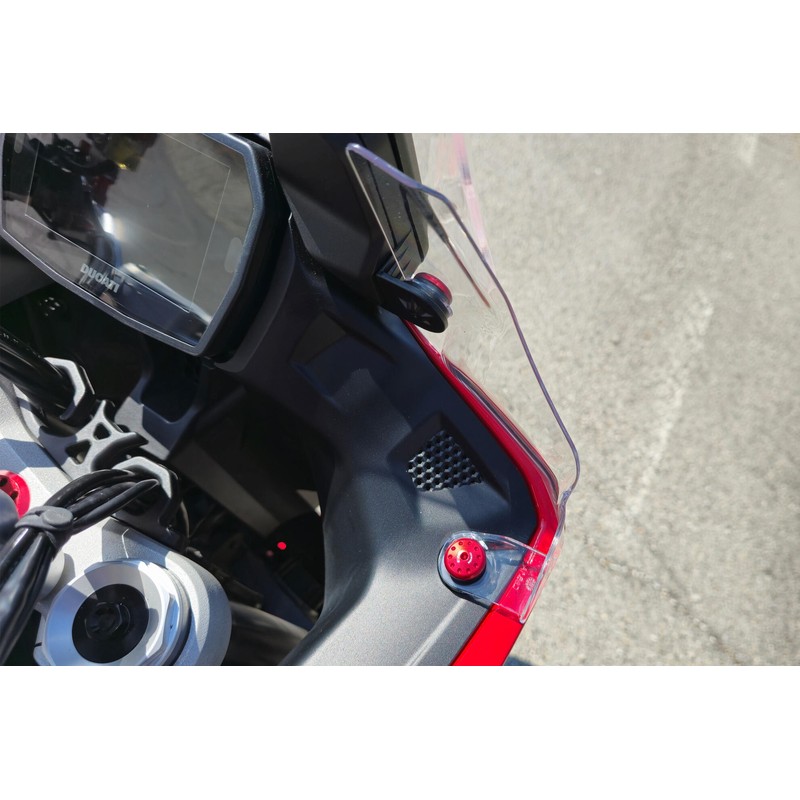 KV321_03 Air deflector screw kit Ducati Multistrada V2 My2025 2025+ CNC Racing
