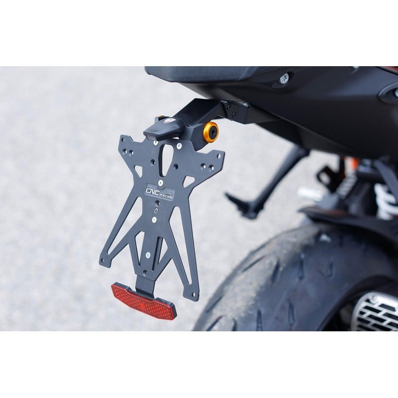 Portatarga regolabile Ktm Naked Bike 1390 Super Duke R 2024+ CNC Racing