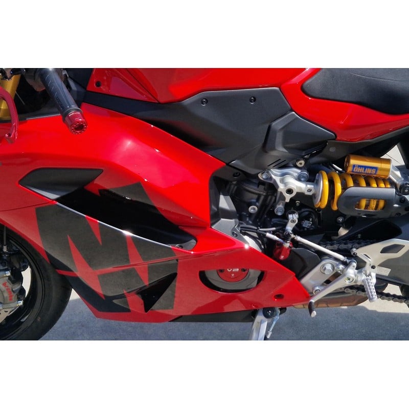 CF267 Cover ispezione fase in alluminio Ducati Hypermotard V2 Sp 2026+ CNC Racing