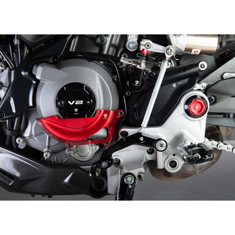 CF267 Cover ispezione fase in alluminio Ducati Hypermotard V2 Sp 2026+ CNC Racing