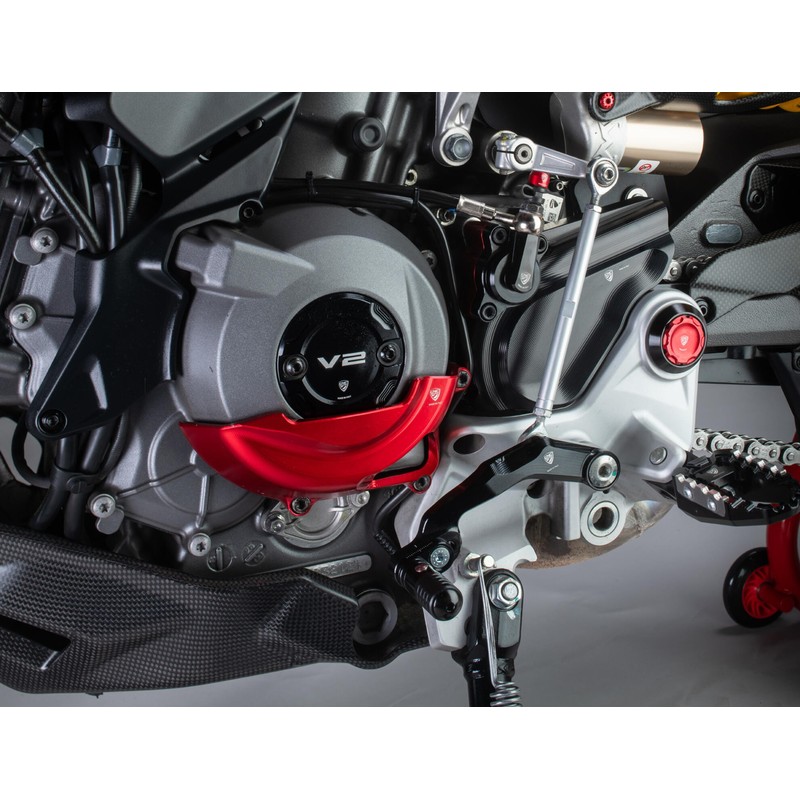 CF267 Cover ispezione fase in alluminio Ducati Hypermotard V2 Sp 2026+ CNC Racing