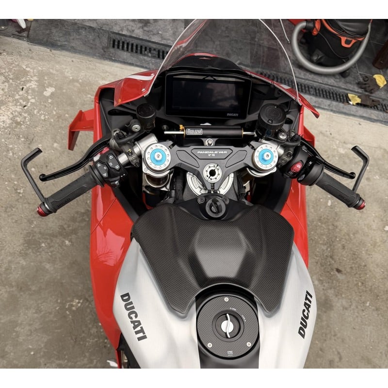 ZA426 Cover serbatoio carbonio Ducati Superbike Panigale V4 S 2025+ CNC Racing