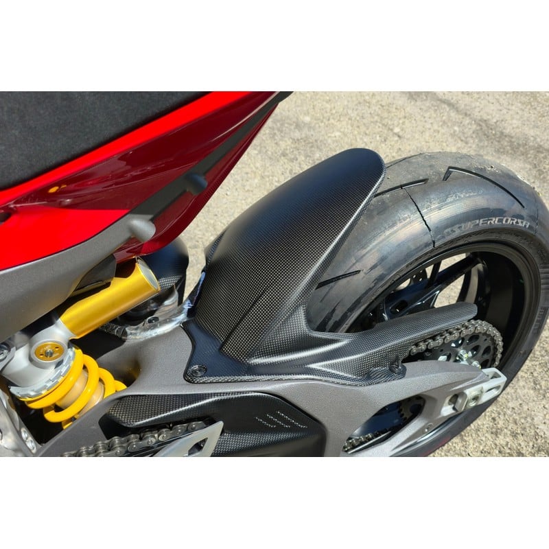 Parafango posteriore in carbonio per Panigale Ducati Streetfighter V4 S 2025+ CNC Racing
