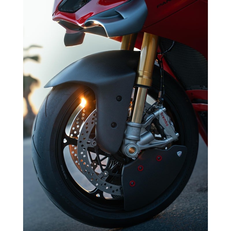 ZA421 Front Fender Carbon Ducati Superbike Panigale V4 R 2026+ CNC Racing
