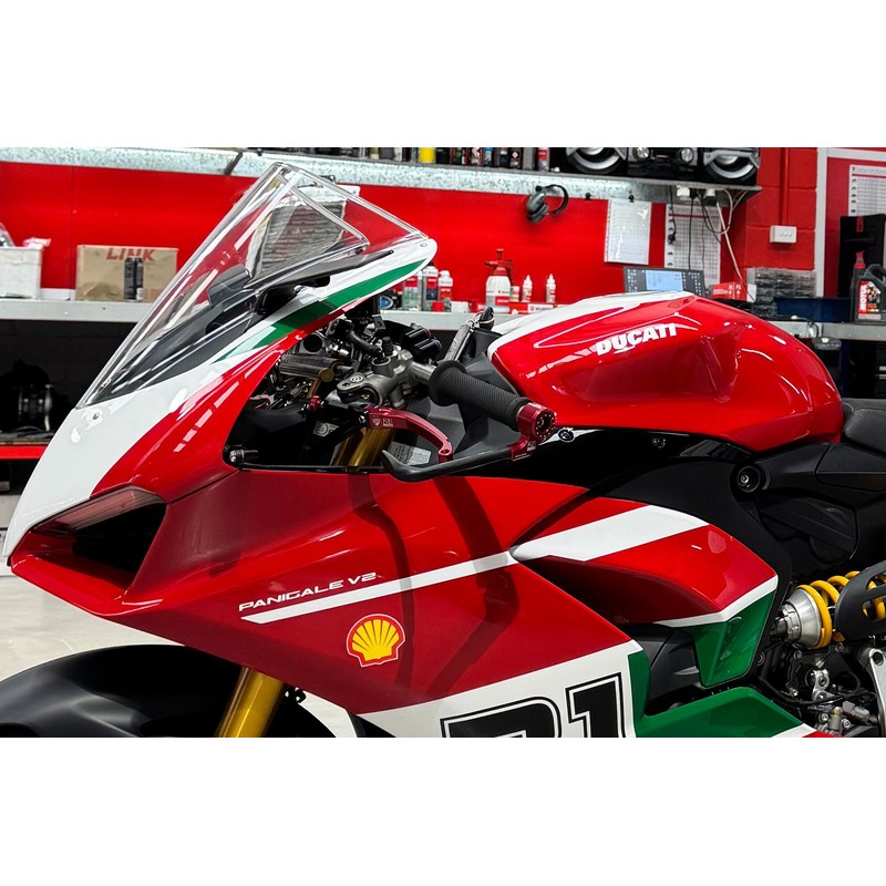 PL200_TB_DUCATI Clutch Guard Race Clutch lever protection Troy Bayliss Limited Edition Ducati CNC Ra