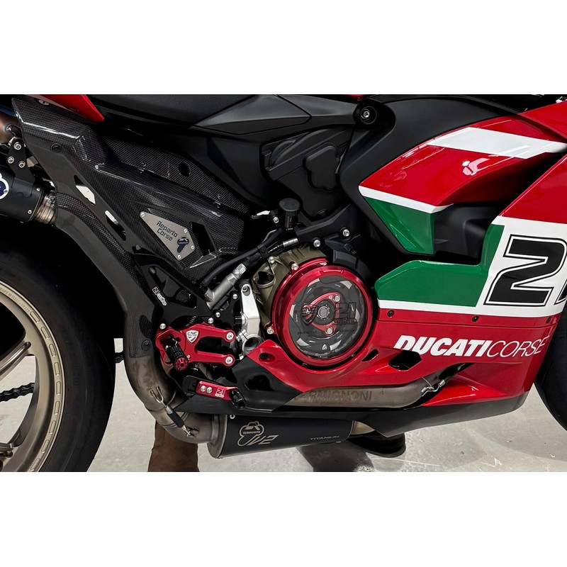 Pedane regolabili Troy Bayliss Limited Edition Ducati Superbike 1199 Panigale R 2013+ CNC Racing