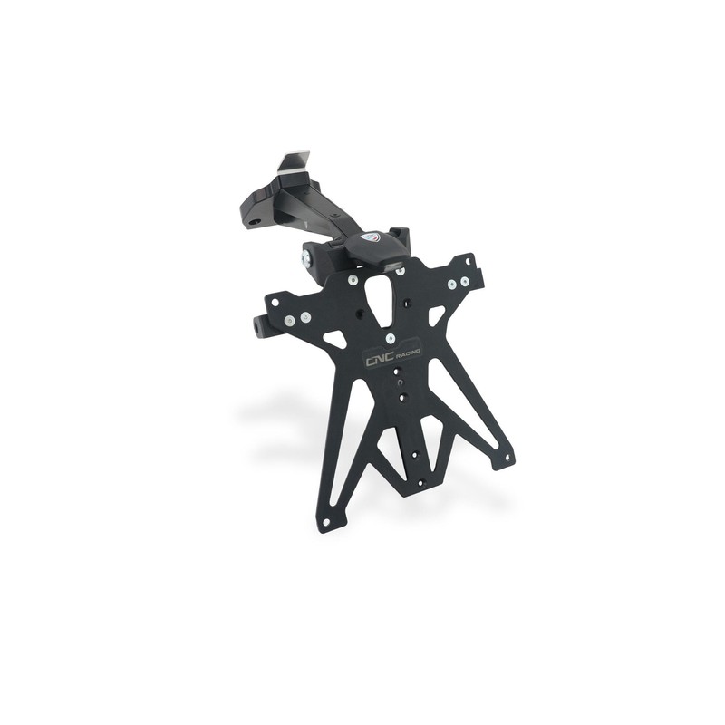 PT307_04 Adjustable License Plate Holder Kit for Ducati Streetfighter V4 S 2020+ CNC Racing