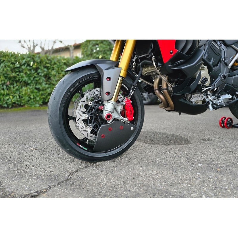 ZA751_Y GP DUCTS EVO Front brake cooling system Carbon Matt Ducati Multistrada V4 Pikes Peak 2022+ C