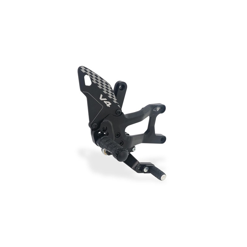 PE416 Adjustable rear sets for Easy Edition Ducati Superbike Panigale V4 S 2025+ CNC Racing