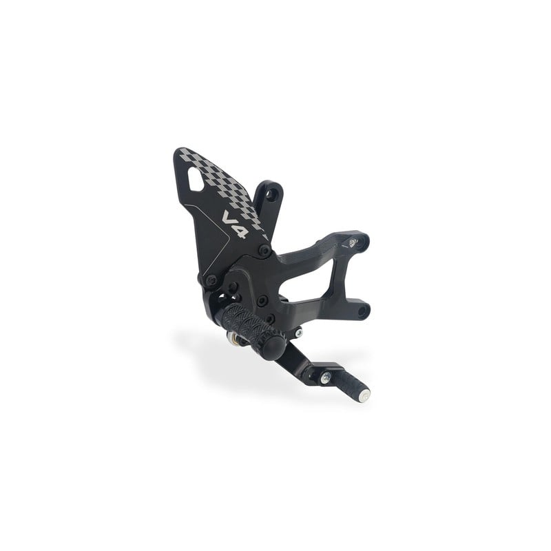 Pedane regolabili per Easy Edition Ducati Superbike Panigale V4 S 2025+ CNC Racing