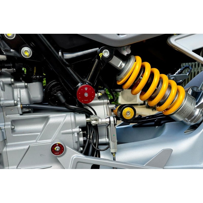 TT403 Frame caps kit Moto Guzzi V100 Mandello 2022+ CNC Racing