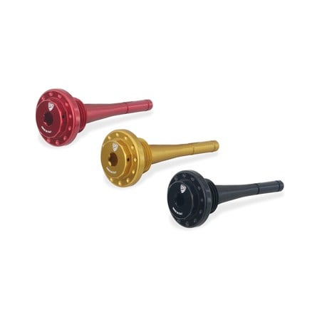 TA341 Oil filler cap Exagon M18x1 5 with level dipstick Moto Guzzi Stelvio 2024+ CNC Racing