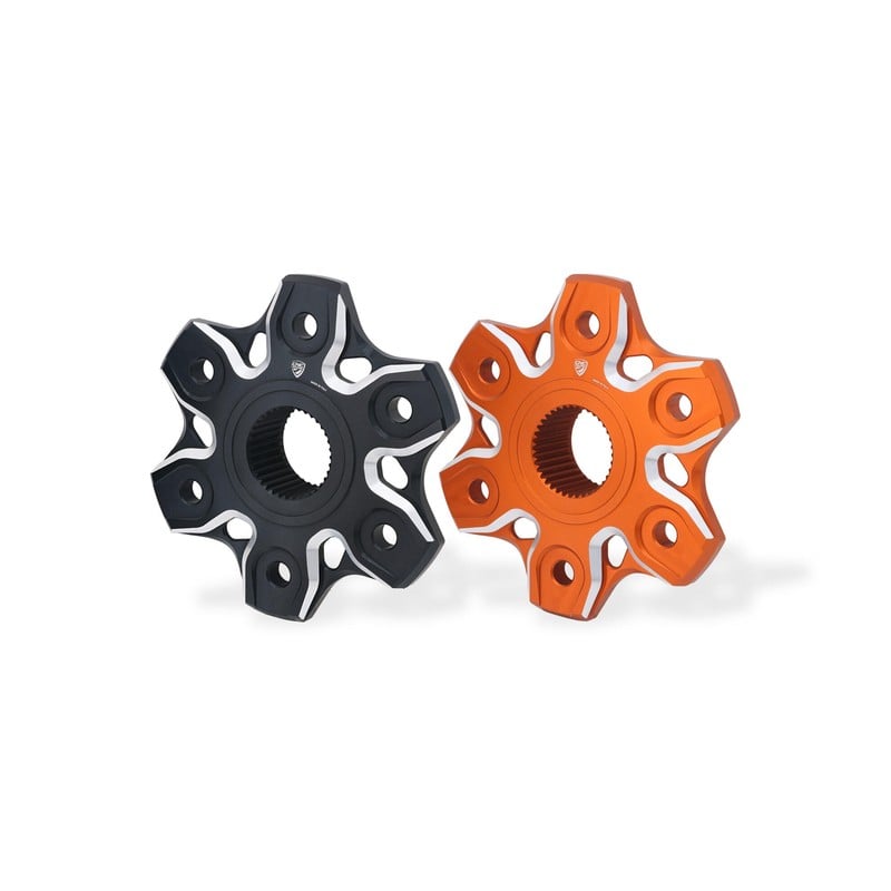 Flangia portacorona Bicolor Ktm Naked Bike 1290 Super Duke R 2023+ CNC Racing