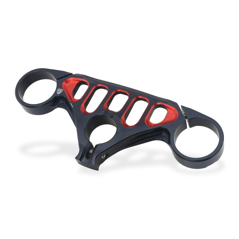 PST23_BIC Piastre di sterzo Superiore Bicolore Ducati Superbike Panigale V4 S 2025+ CNC Racing