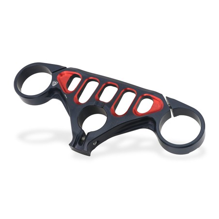 PST23_BIC Triple clamps Top yoke Bicolor Ducati Superbike Panigale V4 S 2025+ CNC Racing