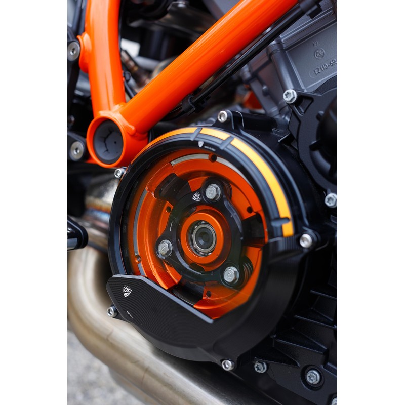 CAP04 Clear cover oil bath clutch Protector Ktm Naked Bike 1290 Super Duke R 2023+ CNC Racing