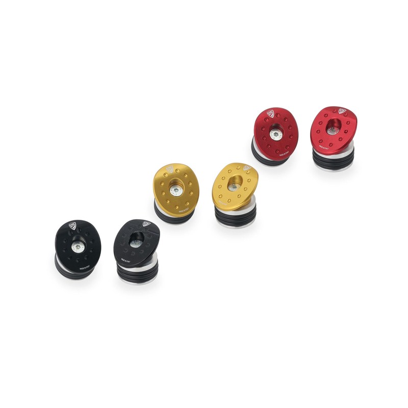 TT374 Frame caps kit Ducati Hypermotard 698 Mono 2024+ CNC Racing