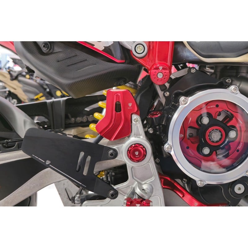 Supporto serbatoio fluido freno posteriore Ducati Hypermotard 698 Mono 2024+ CNC Racing