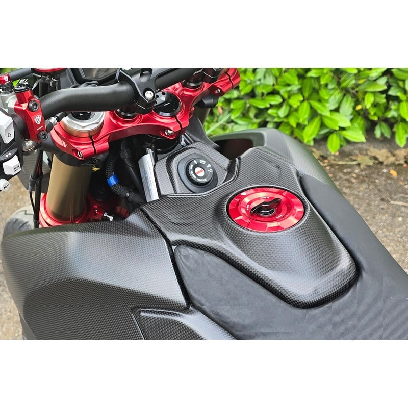 Cover serbatoio carbonio Ducati Hypermotard 698 Mono 2024+ CNC Racing