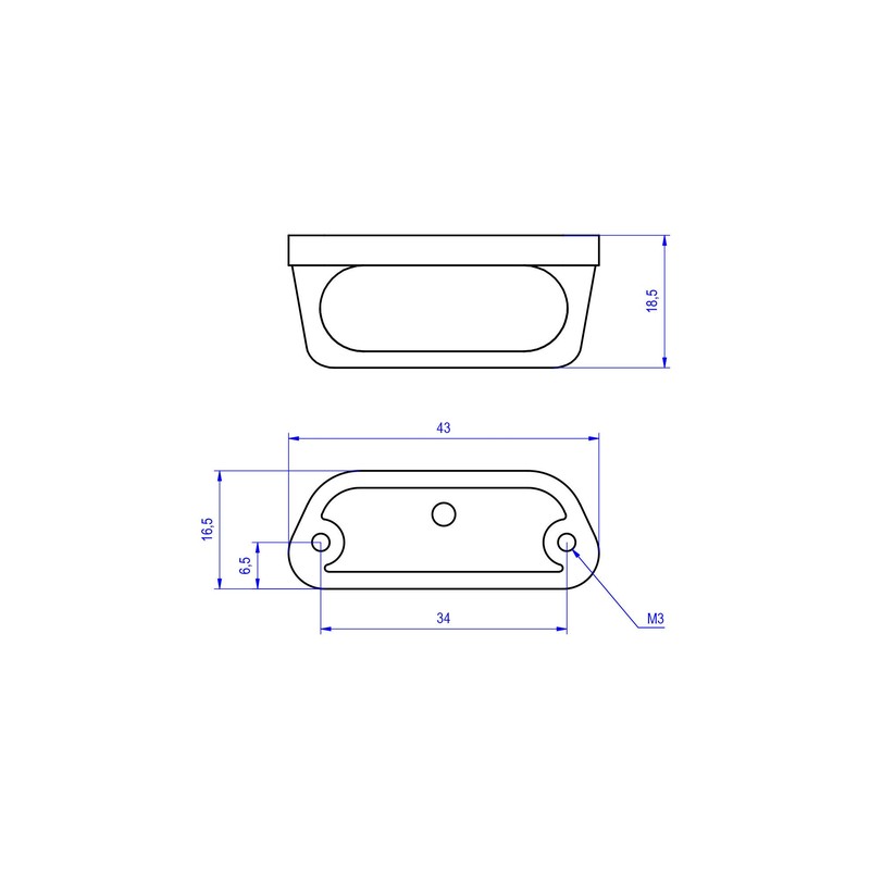 Luce targa led MINI Moto Guzzi CNC Racing ID026