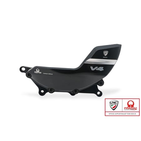 Protezione carter frizione Pramac Racing Limited Edition Ducati Diavel V4 RS 2026+ CNC Racing