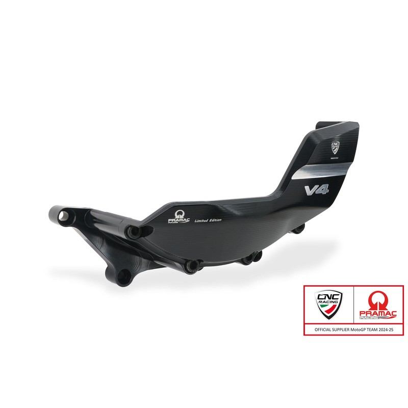 PR327_PR Clutch crankcase protector Pramac Racing Limited Edition Ducati Diavel V4 RS 2026+ CNC Raci