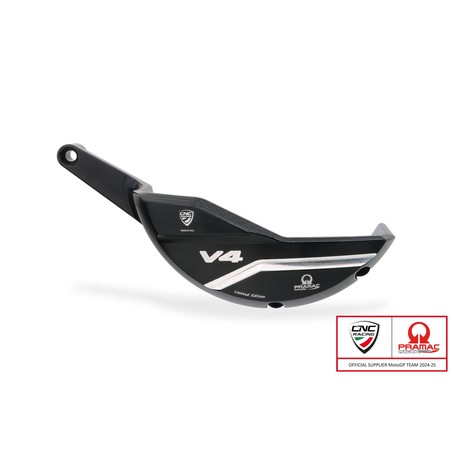 Protezione carter alternatore Pramac Racing Limited Edition Ducati Diavel V4 RS 2026+ CNC Racing