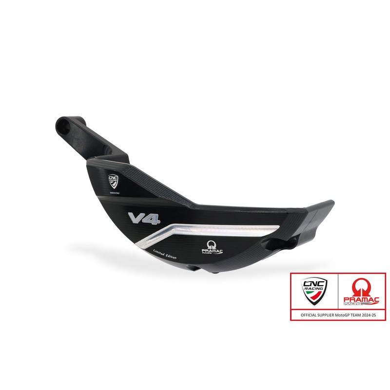 Protezione carter alternatore Pramac Racing Limited Edition Ducati Diavel V4 RS 2026+ CNC Racing