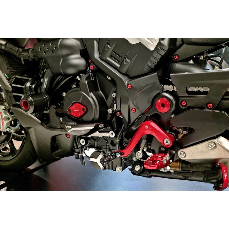 Protezione carter alternatore Pramac Racing Limited Edition Ducati Diavel V4 RS 2026+ CNC Racing